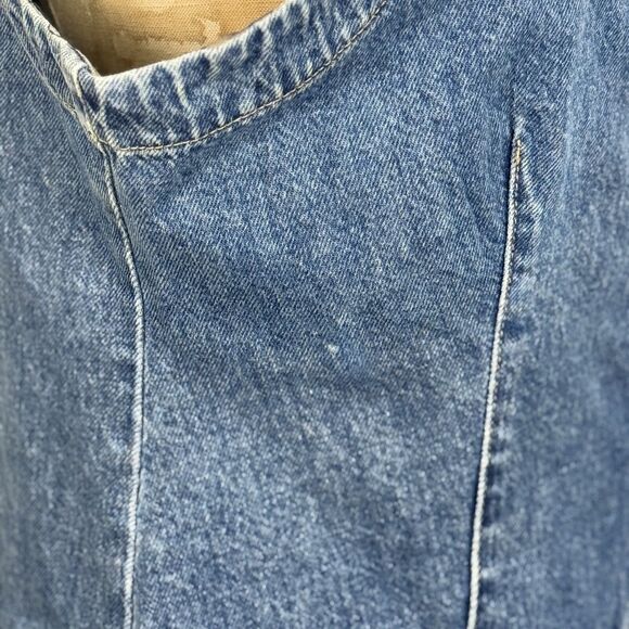 Madewell Blue Denim Vest - Picture 6 of 7